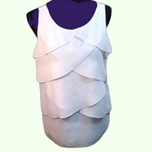 Covington Women's top. Sleeveless. White. Size M.